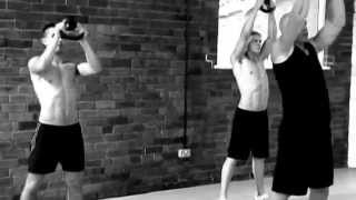 Kettlercise Just For Men Kettlebell Workout DVD Fat Loss Fitness Program [upl. by Htiduj934]