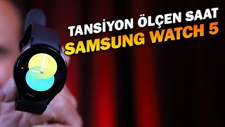 Samsung Galaxy Watch 5 Tansiyon ölçen akıllı saat [upl. by Weitman]