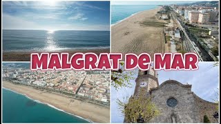 MALGRAT DE MAR 4K 🇪🇸 SPAIN 2024 [upl. by Trefor]