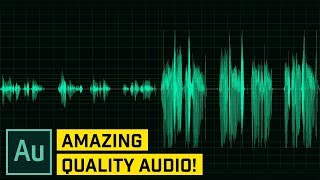 Make Your Audio and Voice Sound Better – Audition CC Tutorial [upl. by Ihculo765]