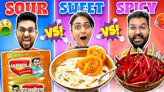 😱 Having Only ONE TYPE of Food 😱  60 minute Food Challenge [upl. by Yerag520]