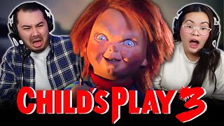 CHILD’S PLAY 3 1991 MOVIE REACTION First Time Watching Chucky [upl. by Peoples]