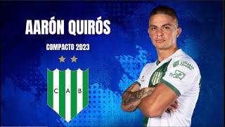 Aarón Quirós  Defensor central  defense  CA Banfield 2023 [upl. by Llenyr970]