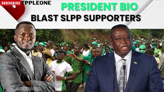 PRESIDENT BIO BLAST SLPP SUPPORTERS AND PROMISED TO WIN 2028 ELECTION [upl. by Jerrilyn733]