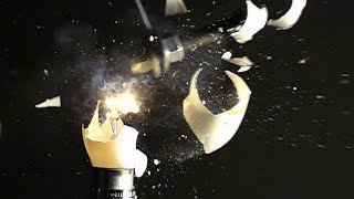 Incandescent Bulbs exploding at 500fps amp 1000fps [upl. by Tori867]