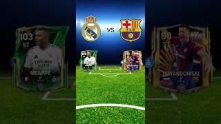 REAL MADRID VS BARCELONA   EAFC 24  youtubeshorts shorts [upl. by Noscire869]