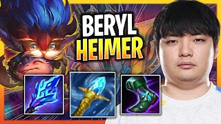 LEARN HOW TO PLAY HEIMERDINGER SUPPORT LIKE A PRO  DRX Beryl Plays Heimerdinger Support vs Senna [upl. by Soracco]