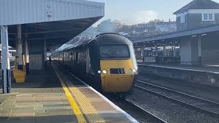 43098 Walton Castle  43092 Cromwells Castle departs Plymouth Saturday 19 October 2024 [upl. by Ecyar]