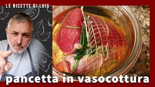 pancetta cotta in vasocottura fatta a casa da un norcino [upl. by Breger905]