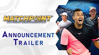 MATCHPOINT – Tennis Championships  Announcement Trailer US [upl. by Lyons]