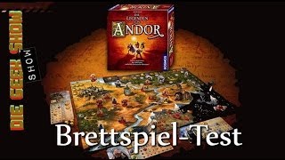 DIE LEGENDEN VON ANDOR Brettspiel vorgestellt  SPIEL13 Spieletest [upl. by Kenweigh482]