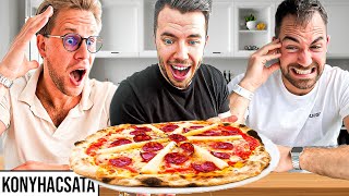 ILYEN EGY OLASZ PIZZA  Henry Kettner amp Török Ábel  KONYHACSATA S01E02 [upl. by Antonia]