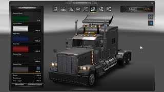 Pack de Camiones Americanos para Euro Truck Simulator 2  Review  Peterbilt  Kenworth [upl. by Hgielrebmik]