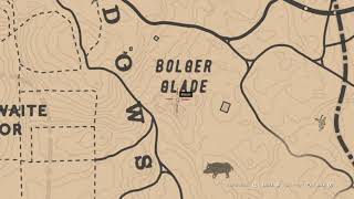 RDR2 Landmarks of Riches Treasure Map 4 silver bracelet console story mode update  Bolger Glade [upl. by Muraida]