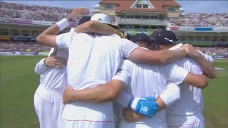 Ashes 2013 highlights  England win at Trent Bridge by 14 runs [upl. by Herta]