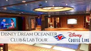 TOUR Disney Dream Oceaneer Club amp Lab 2018 [upl. by Troyes]