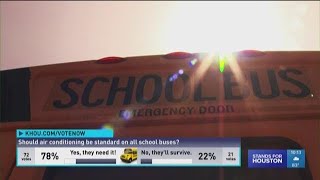 Should air conditioning be standard on all school buses [upl. by Kassie]