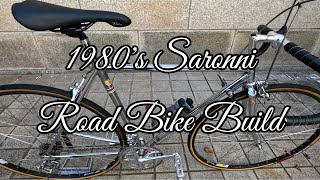 1980s Saronni Road Bike with Shimano Dura Ace 7400 groupset [upl. by Nat]