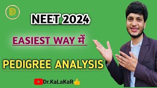 Pedigree analysis  How to solve pedigree problems  Tricks to Solve Pedigree Analysis neet2024 [upl. by Leirbag255]