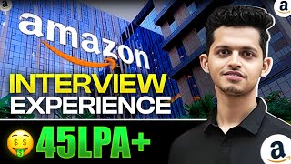 How He Cracked Amazon  Amazon Interview Experience [upl. by Longmire]