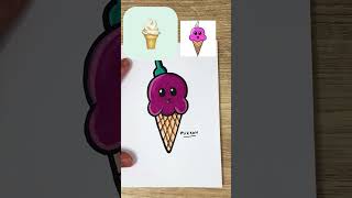 Como desenhar e pintar 🍦🍦 [upl. by Scarito988]