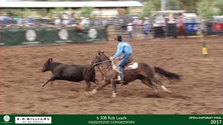 2017 ASHS National Show  RMWilliams Open Campdraft Final Winner [upl. by Florry765]