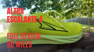 Altra Escalante 4  full review at 50 miles [upl. by Aztinad]