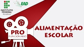 Políticas de Alimentação Escolar Aula 02 [upl. by Shanan714]