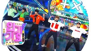 TXT투모로우바이투게더  Blue Orangeade 인기가요 Inkigayo 20190317 [upl. by Vena10]