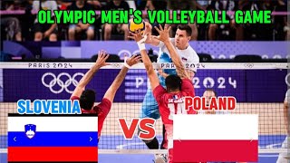 SLOVENIA VS POLAND LIVE  PARIS OLYMPIC MENS VOLLEYBALL GAME [upl. by Yxel602]