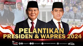 🔴 LIVE  Pelantikan PrabowoGibran Sebagai Presiden dan Wakil Presiden RI di MPR [upl. by Savell]