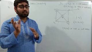 Cutvertex Edge Connectivity Vertex Connectivity Graph Theory [upl. by Annorah]