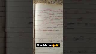 Bsc maths🔥👉 Bsc 2nd Year Maths 1St Paper [upl. by Philcox]