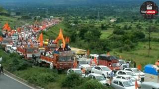 Maratha kranti morcha mumbai 2017Maratha Arakshan [upl. by Ayenet]