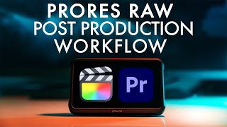 Prores Raw Post Production Workflow Final Cut amp Premiere [upl. by Vastha]