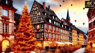 Strasbourg The Capitale Of Christmas 2023 Walking Tour 4K [upl. by Kostman]