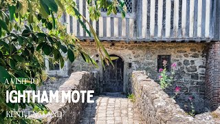 Ightham Mote  One of the OLDEST medieval Houses in England  National Trust  Kent [upl. by Namhcan]