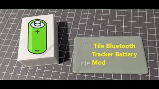 Reuse a Disposable Tile Bluetooth Tracker with a Battery Mod [upl. by Ellenoj]