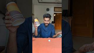 Cups and Balls magic trick 😱😱🪄😁 youtubeshorts shorts [upl. by Adnhoj]