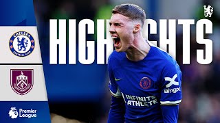 Chelsea 22 Burnley  Palmer scores a DOUBLE  HIGHLIGHTS  Premier League 202324 [upl. by Ahsilaf]