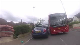 Full Double Route Visual Route W10 Enfield TownCrewes HillEnfield Town GAL [upl. by Euqinamod]