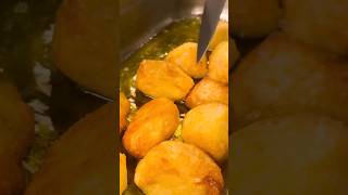 Perfect Roast Potatoes LIKE A CHEF 🥔 [upl. by Tenaej]