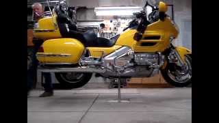 Homemade Goldwing Hydraulic Lift [upl. by Teerell952]