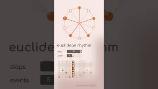 Pearls  Euclidean rhythm  10 rackextension reason12 euclidean rhythm musictheory [upl. by Mulderig]