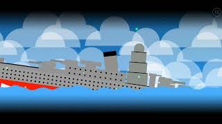 Sinking Of The Yamato A Geometry Dash And Special 185 Subscribers [upl. by Tsepmet109]