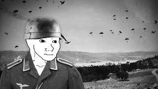 Grun ist unser Fallschirm but youre a German paratrooper on Crete island [upl. by Leesen858]