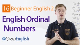 How to Express English Ordinal Numbers [upl. by Alekal365]