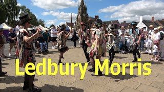 Ledbury Morris dance quotThe Starquot at Stratford upon Avon National Morris Weekend [upl. by Odrude]