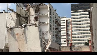 Terremoto 2017 CDMX  Colonia Portales [upl. by Yrallih]