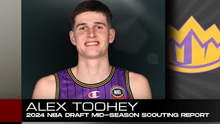 Alex Toohey MidSeason Highlights  2024 NBA Draft [upl. by Dulcinea567]